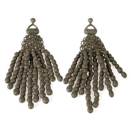 Appraisal: Pair of Gianfranco Ferre Oversize Chandelier Earrings Estimate -