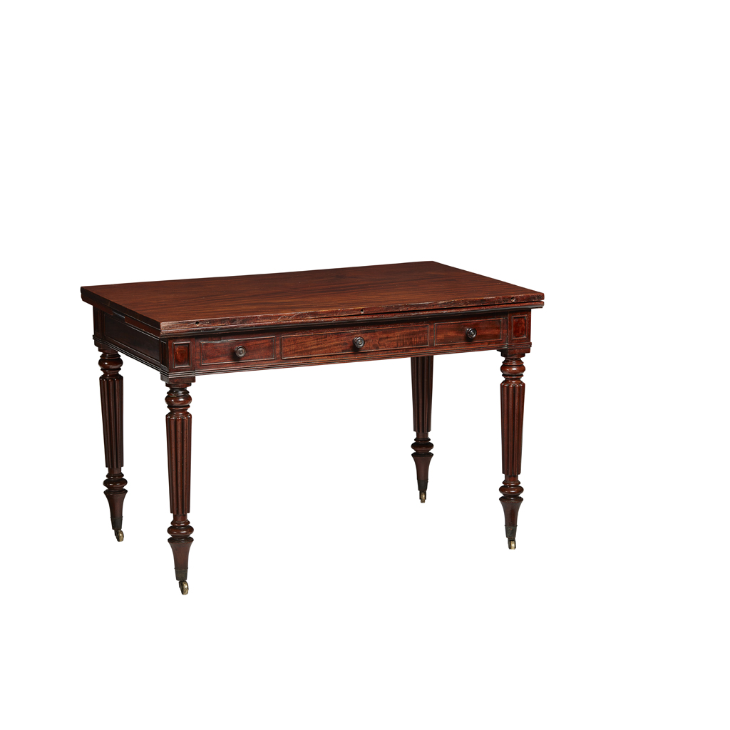 Appraisal: REGENCY MAHOGANY 'UNIVERSAL' TABLE BY GILLOWS EARLY TH CENTURY the