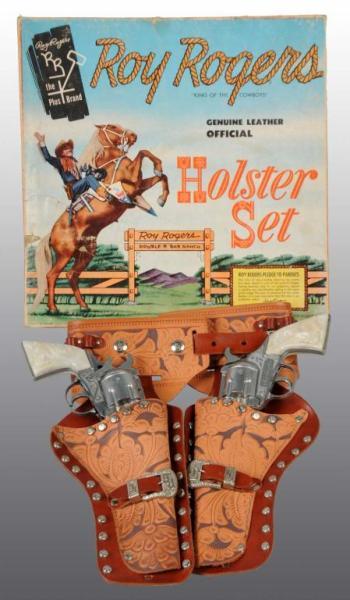 Appraisal: Roy Rogers Toy Gun Holster Set Description Includes original box