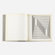 Appraisal: Josef Albers DESPITE STRAIGHT LINES bound book printed paper h