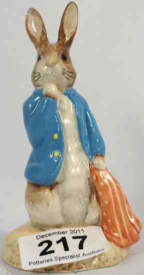 Appraisal: Beswick Beatrix Potter Figure Peter and the Red Pocket Handkerchief