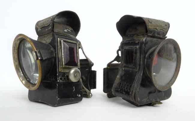 Appraisal: Head Lamps ''Powell and Hanmer'' ''HOROSCOPE'' and ''Miller Cyclight''