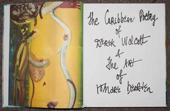 Appraisal: Fine Press Illustrations Derek Walcott ''The Caribbean Poetry '' illus