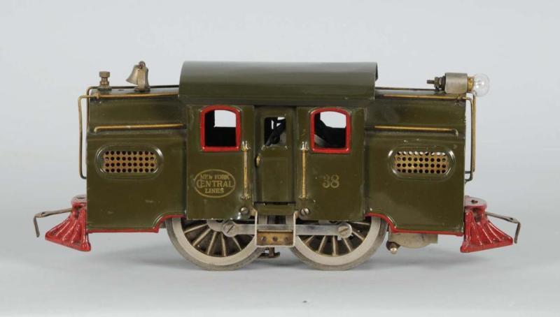 Appraisal: Lionel No Standard Gauge Olive Locomotive Description Extremely rare locomotive