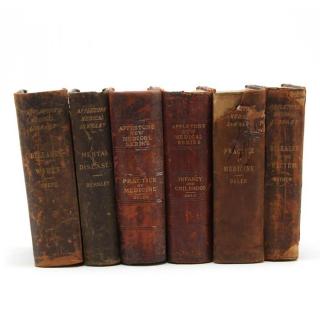 Appraisal: Six Volumes of Appleton's Medical Library late th-early th century