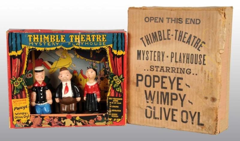 Appraisal: Popeye Ramp Walkers Thimble Theater in Orig Box Description Circa