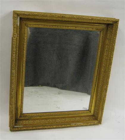 Appraisal: Classical giltwood wall mirror th century