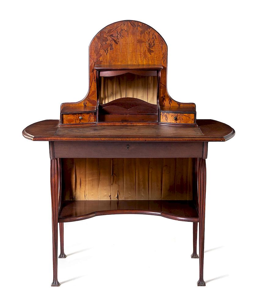 Appraisal: Louis Majorelle Attribution French - Dressing Table c Louis Majorelle