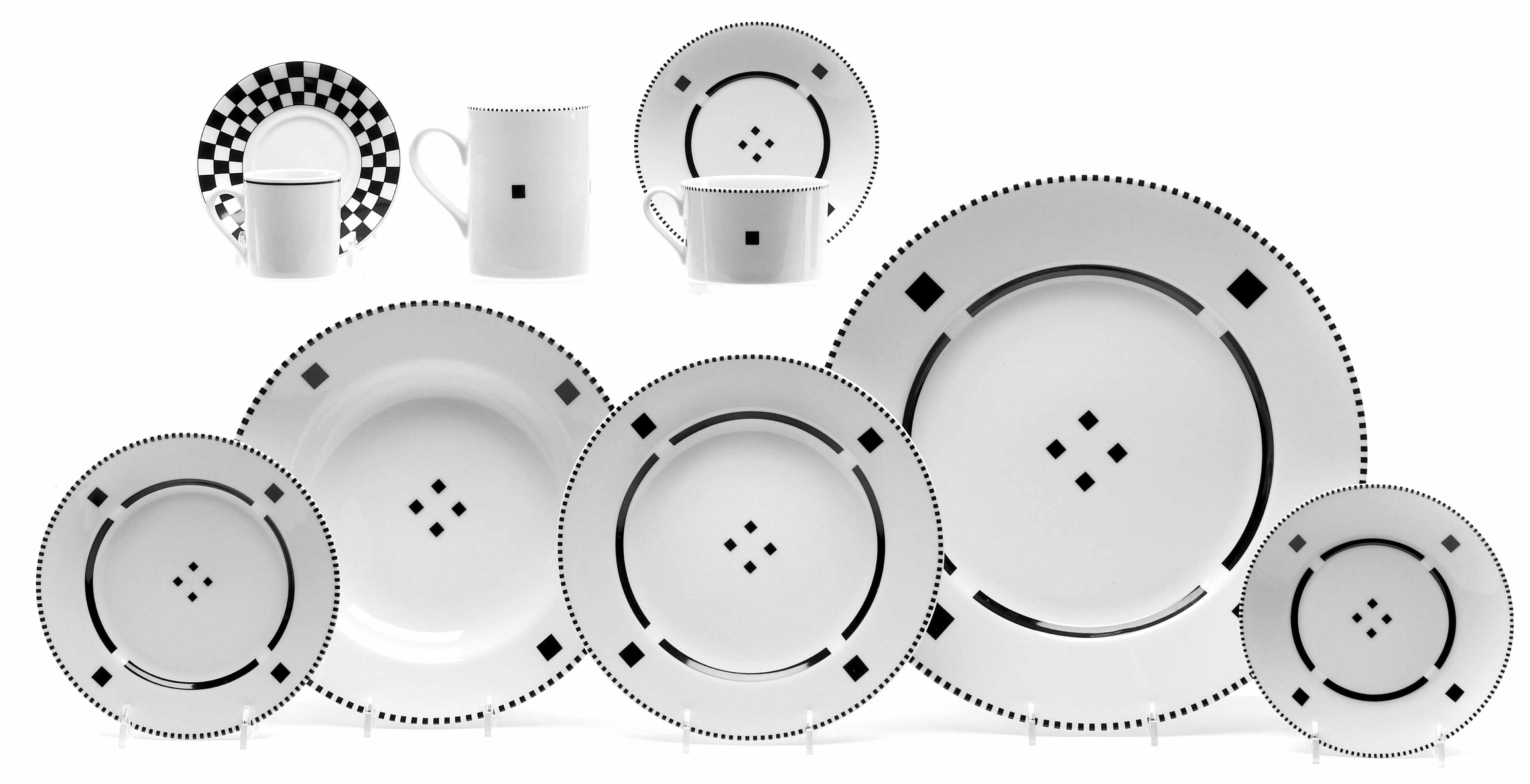 Appraisal: An assembled Gwathmey Siegel for Swid Powell porcelain dinner service