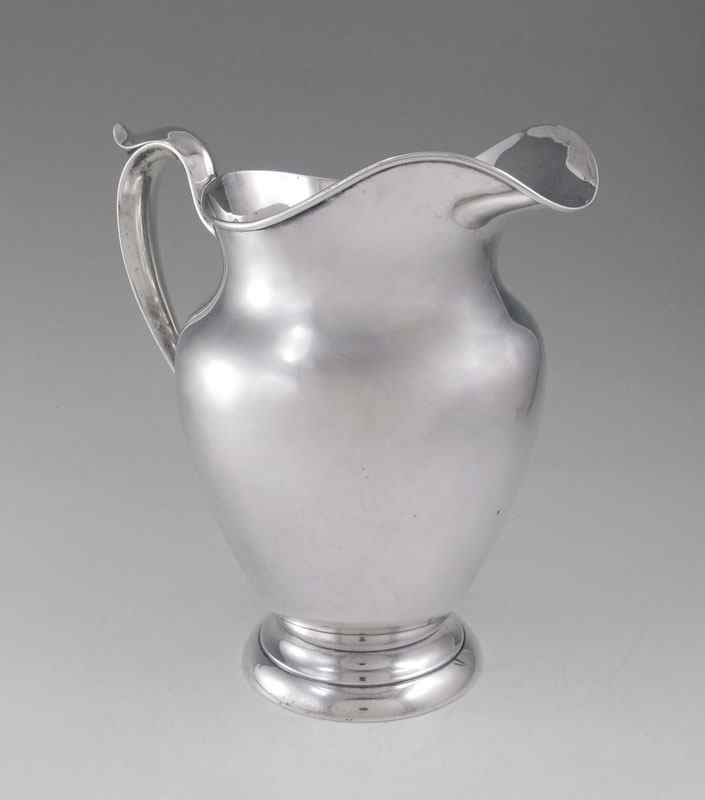 Appraisal: GORHAM STERLING WATER PITCHER Marked Gorham Sterling Pint Note signs