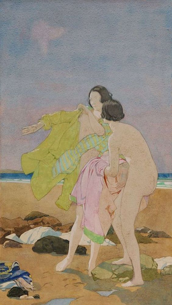 Appraisal: DOROTHY WEBSTER HAWKSLEY - WATERCOLOR Dorothy Webster Hawksley - An