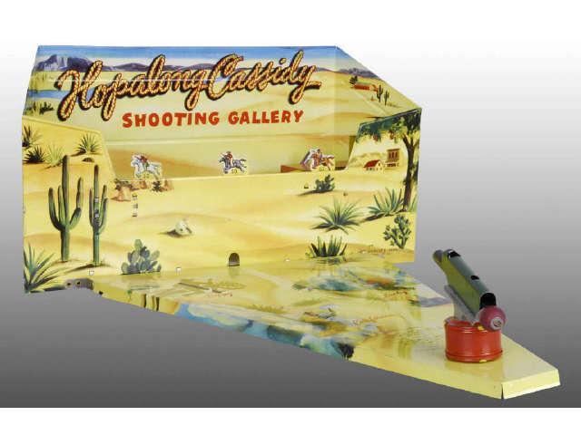 Appraisal: Hop A' Long Cassidy Shooting Gallery Toy Description Automatic Toy