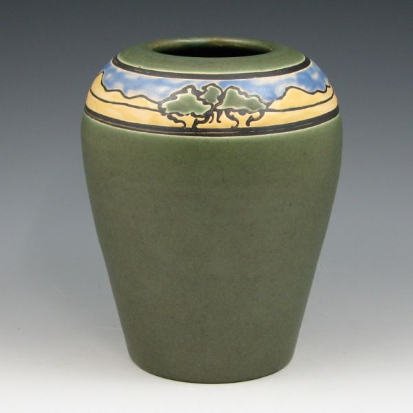 Appraisal: Ephraim Pottery vase from done in the Arts Crafts style