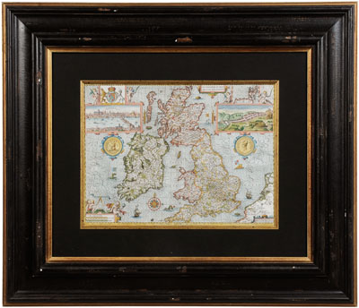 Appraisal: John Speed Map of Great Britain English th century The