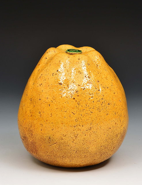 Appraisal: A Chinese glazed pottery large model fruit th Century cm