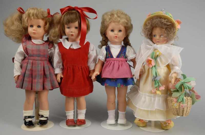 Appraisal: Lot of Girl Dolls Including Kathe Kruses Description Vinyl turtle