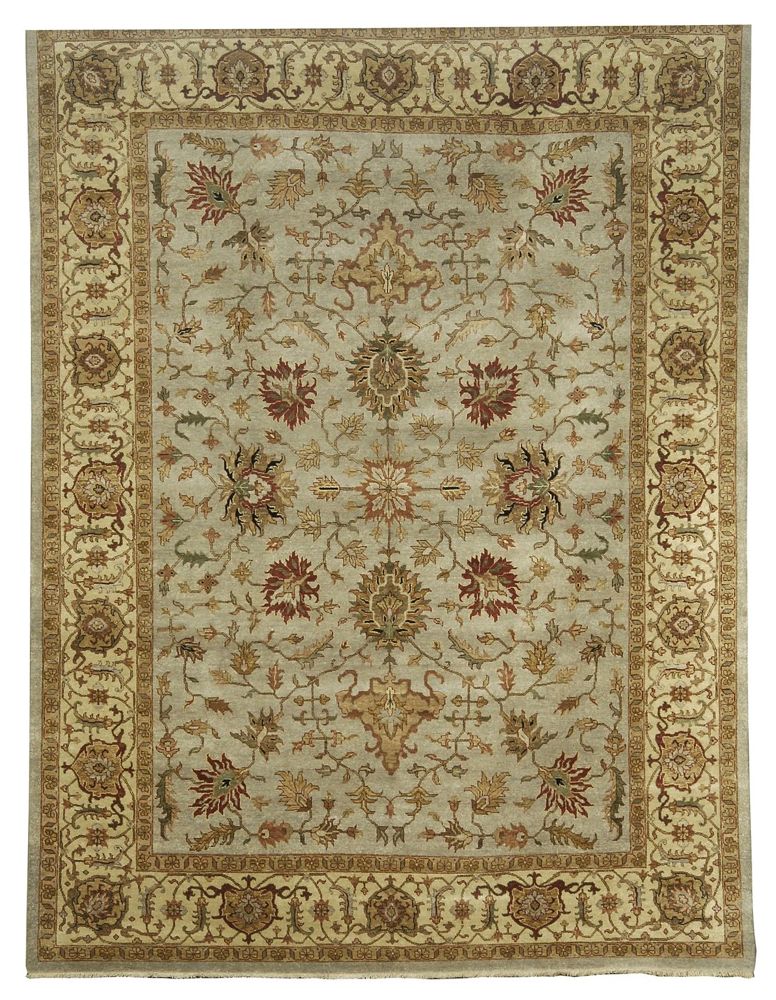 Appraisal: ORIENTAL RUG SULTANABAD DESIGN ' x ' Bold palmettes and