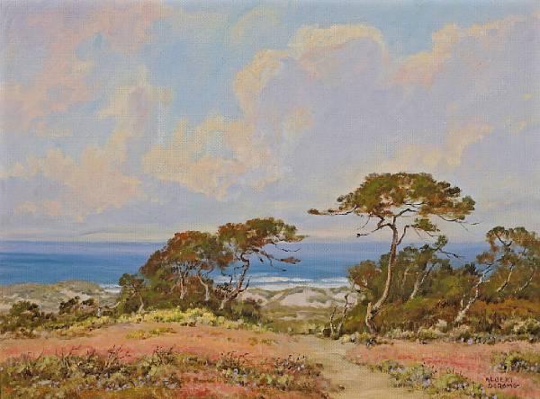 Appraisal: Albert DeRome American - Spring near Asilomar signed 'Albert DeRome'