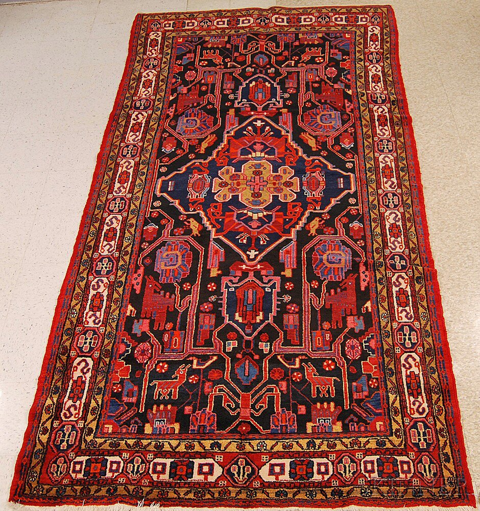 Appraisal: Nahavand Rug Northwest Persia th century ft in x ft