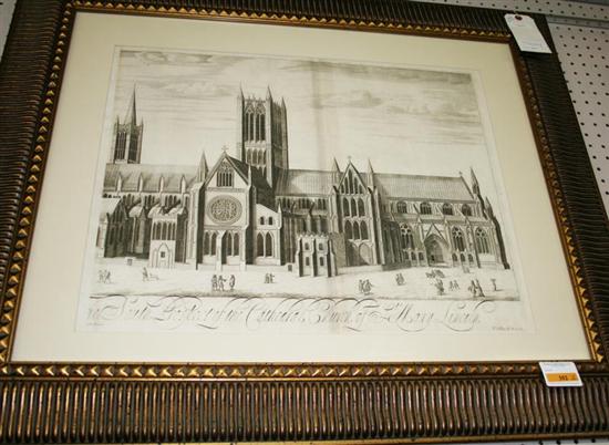 Appraisal: Kip Johannes Dutch - SOUTH PROSPECT OF THE CATHEDRAL CHURCH