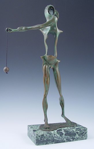 Appraisal: DALI Salvador Spain - ''Homage a Newton'' Bronze signed and