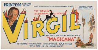 Appraisal: Virgil Virgil Harris Mulkey The Premier International Illusionist Virgil Victory