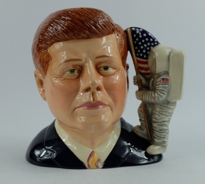 Appraisal: Royal Doulton large character jug John F Kennedy D limited