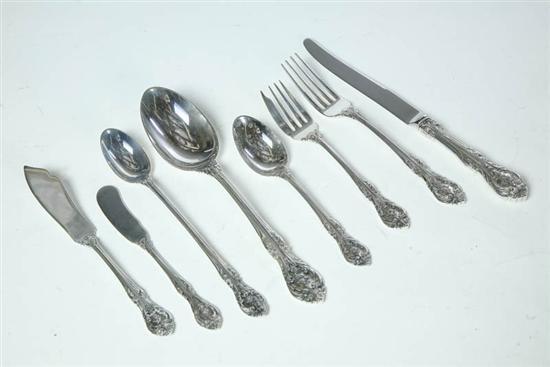 Appraisal: SILVER FLATWARE SERVICE Marked for Gorham Providence Rhode Island s