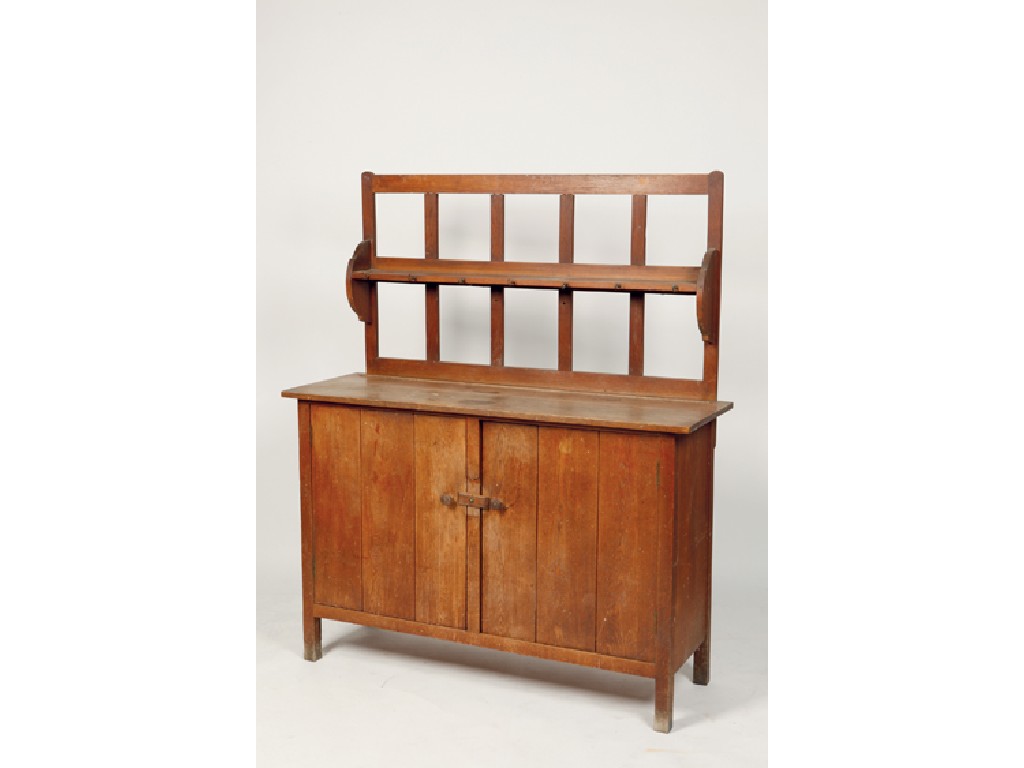 Appraisal: HEALS A LETCHWORTH DRESSER with single shelf and raised back