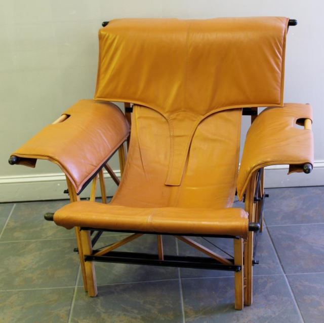 Appraisal: Rare Midcentury Roche Bobois Prototype Chair Possibly a prototype Purchased