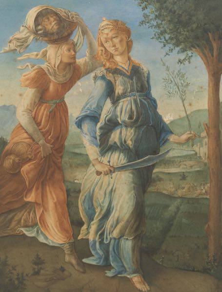 Appraisal: AFTER SANDRO BOTTICELLI x Judith with the Head of Holofernes