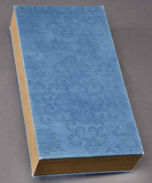 Appraisal: Pg Chinese Qing ink color painted bound albumdepicting the overview