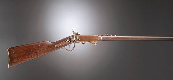 Appraisal: An unmarked Gwynn amp Campbell Type I breechloading percussion carbine