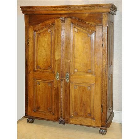 Appraisal: Neoclassical Style Walnut Armoire Estimate -