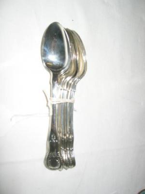 Appraisal: A SET OF SIX VICTORIAN SCOTTISH TEASPOONS in single struck