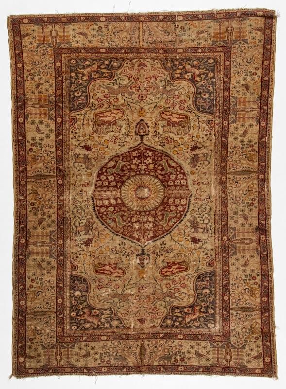 Appraisal: Antique Sivas Rug Turkey ' '' x ' '' Antique