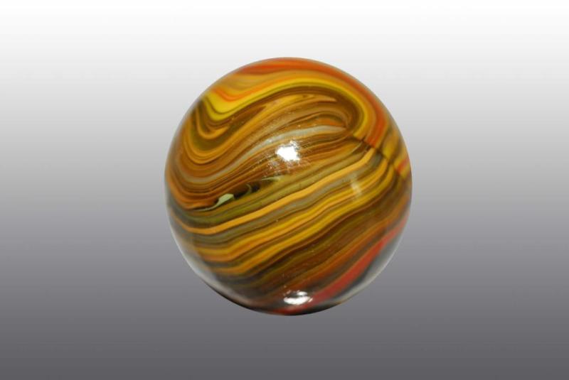 Appraisal: Christensen Agate Sand Layer Marble Description Beautiful tight line sand