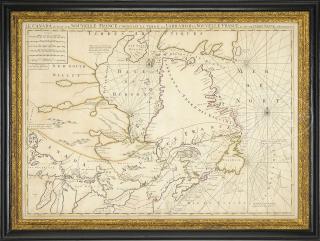 Appraisal: TWO MAPS CARTE DU CANADA OU DE LA NOUVELLE FRANCE