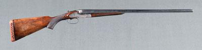 Appraisal: Side-by-side gauge shotgun Belgian made Premier for Stogen Arms by