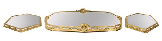 Appraisal: Sale Lot A French Gilt Bronze Surtout de Table a