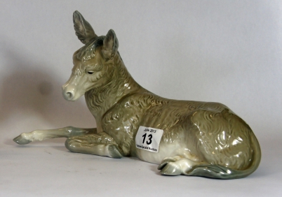 Appraisal: Lladro Early Large Figure of a Donkey