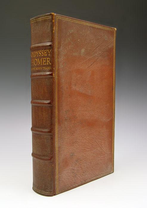 Appraisal: THE NONESUCH HOMER ODYSSEY by Homer Translated by Alexander Pope