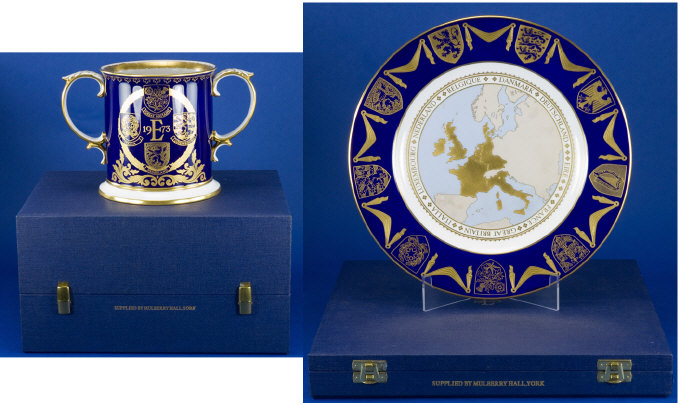 Appraisal: Spode Limited Edition Commemorative Cup And Plate No Of Of