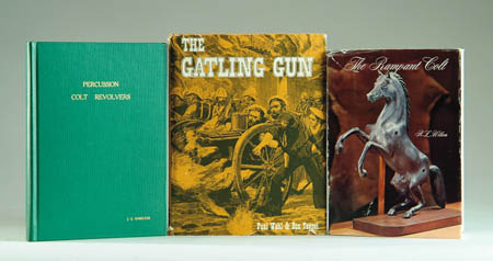 Appraisal: TWENTY-ONE BOOKS RELATING TO THE COLLECTION AND IDENTIFICATION OF GUNS