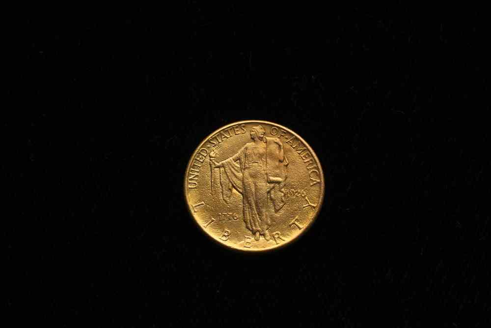 Appraisal: COIN - Sesquicentennial dollar gold coin ungraded