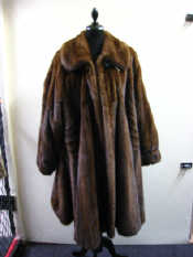 Appraisal: A long mink coat with Emba Lunaraine label approx cm