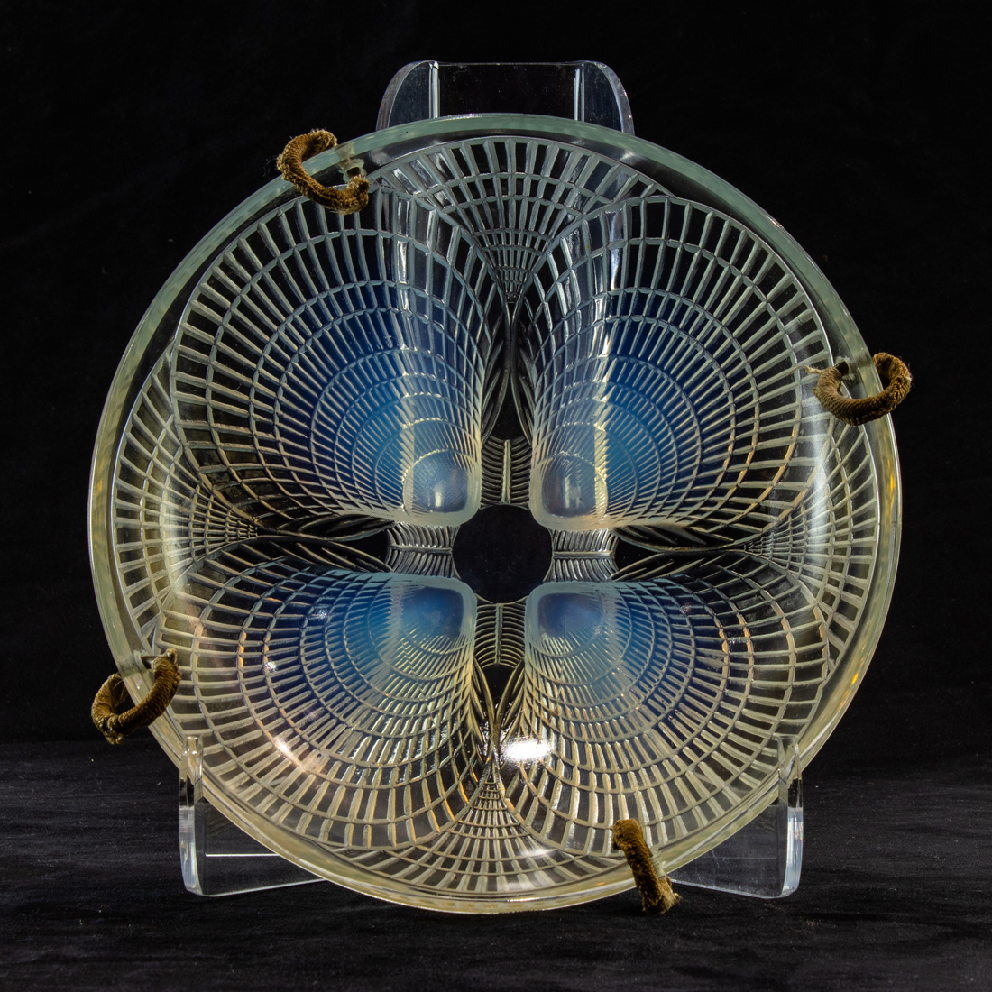 Appraisal: A RENE LALIQUE OPALESCENT GLASS COQUILLES PLAFONNIER A Rene Lalique