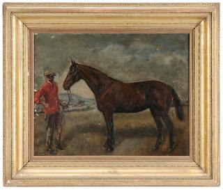 Appraisal: Follower of Sir Alfred Munnings British th th century Horse