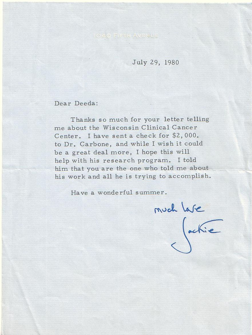 Appraisal: FIRST LADIES Two Typed Letters Signed to Deeda Blair the