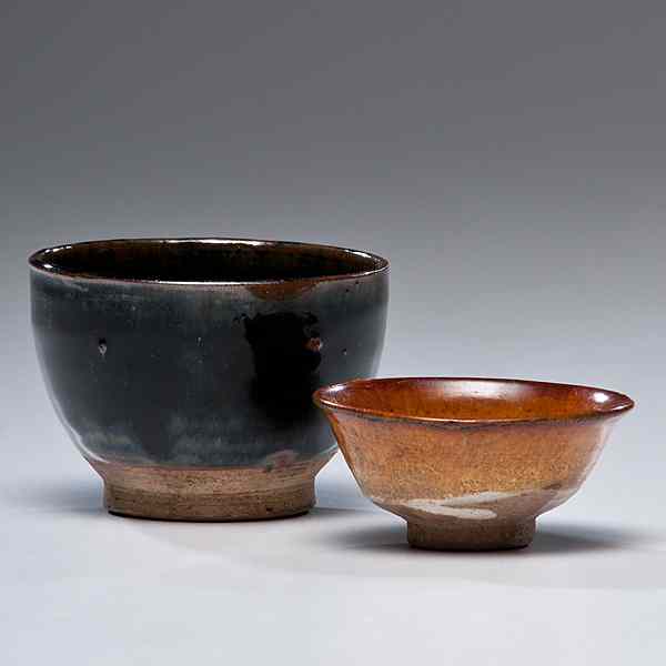 Appraisal: Chinese Tea Bowls Chinese possibly Song Dynasty - two tea